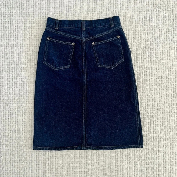 VINTAGE 90’s Jou Jou Jeans Midi Skirt - Picture 5 of 5
